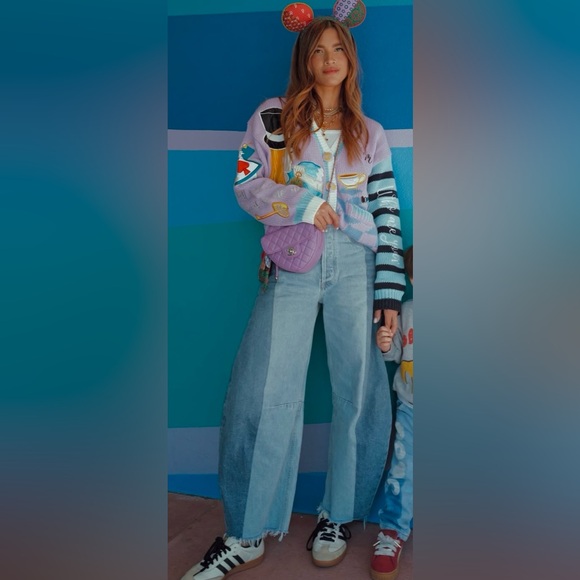 NWT Citizens of Humanity Pieced Horseshoe Jeans in Fracture - Picture 9 of 9